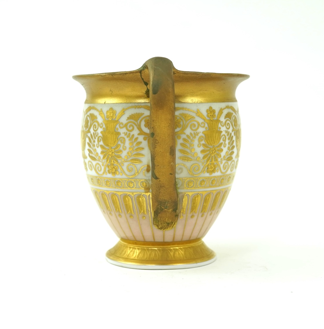 A KPM Berlin imitation micro-mosaic cabinet cup, c.1817-23